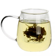 Tea Mug Glass Tea Mug with Filter and Lid Cups